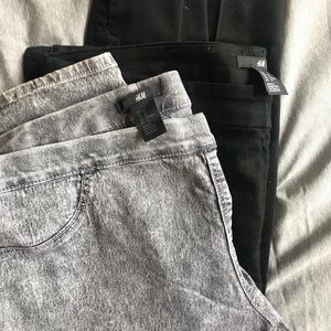 Pre-bundled set of skinny ankle pants